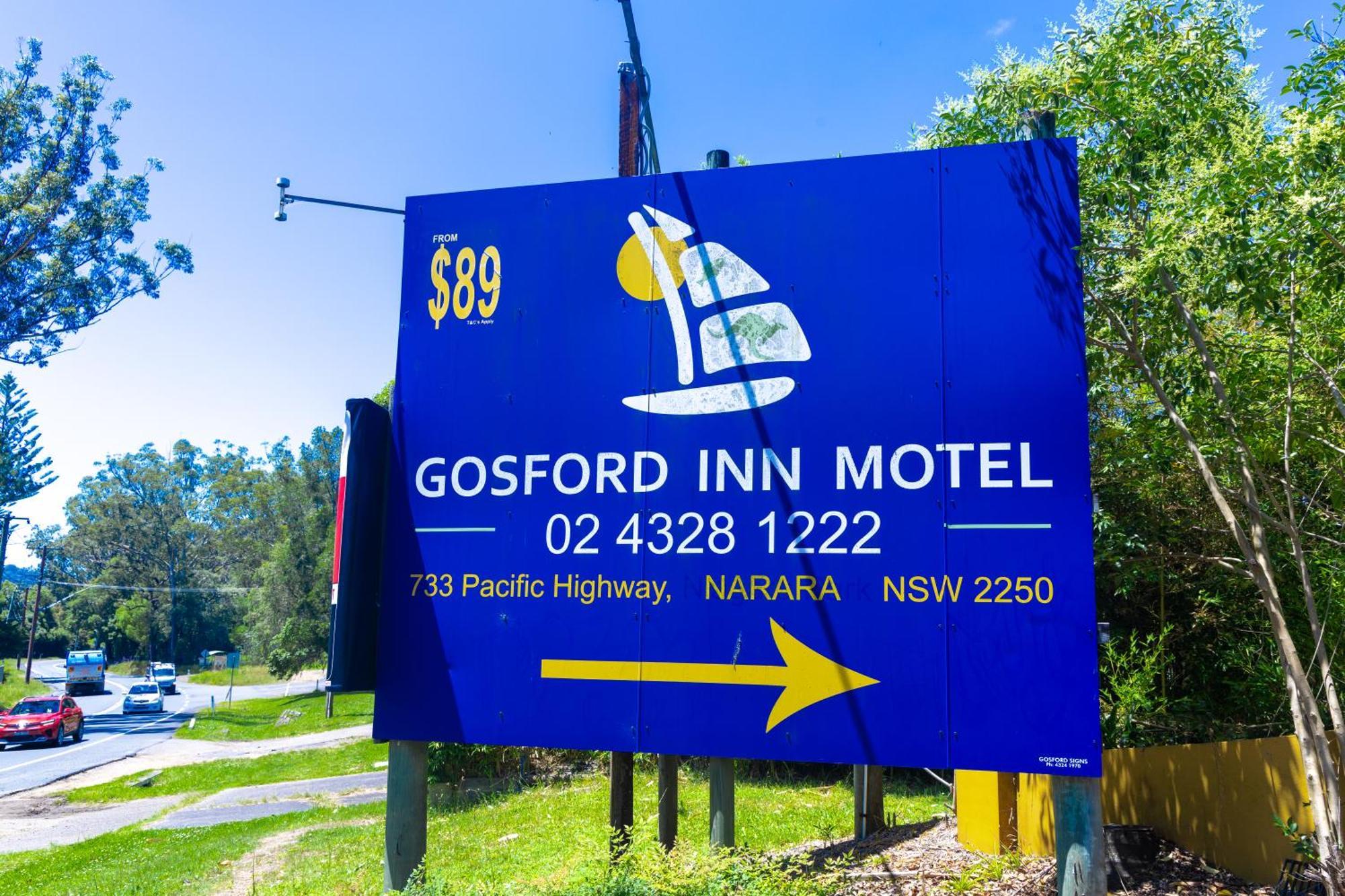 Gosford Inn Motel Kültér fotó